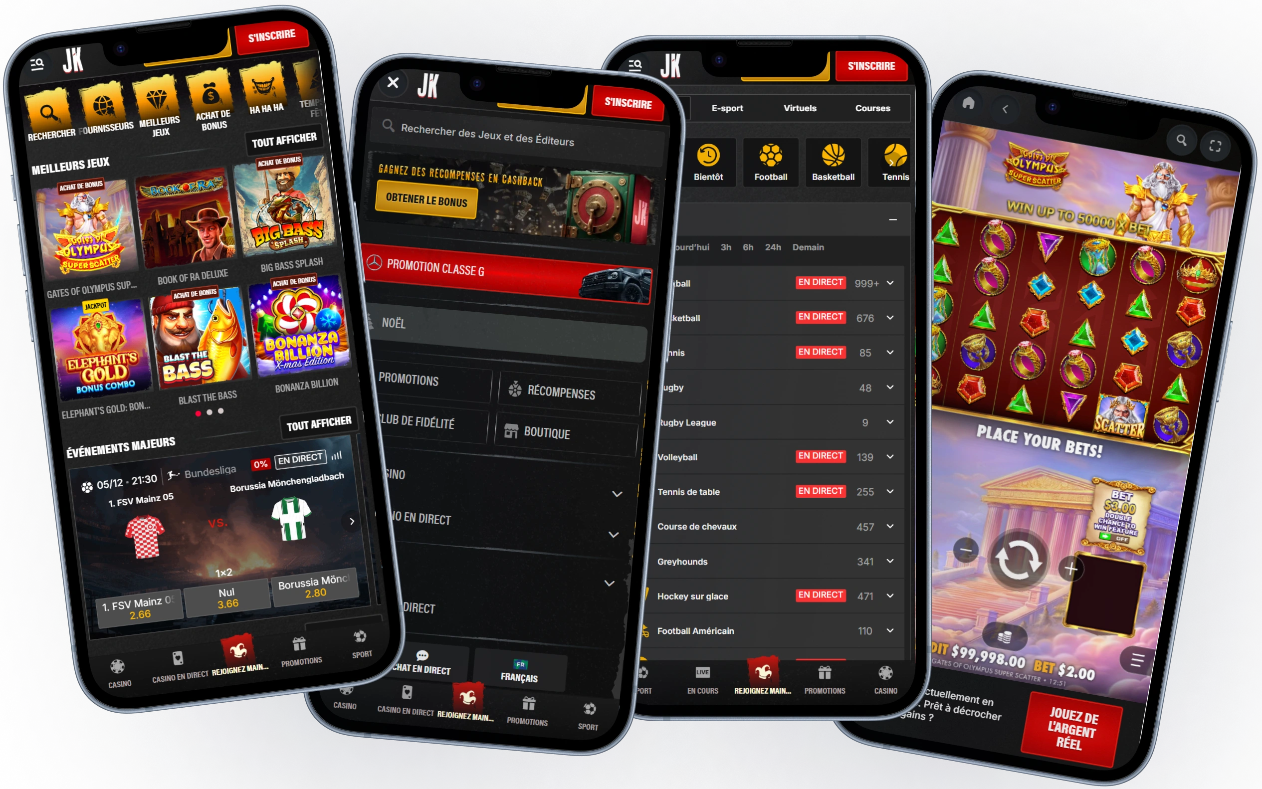 Application et Version Mobile de Jokery Casino