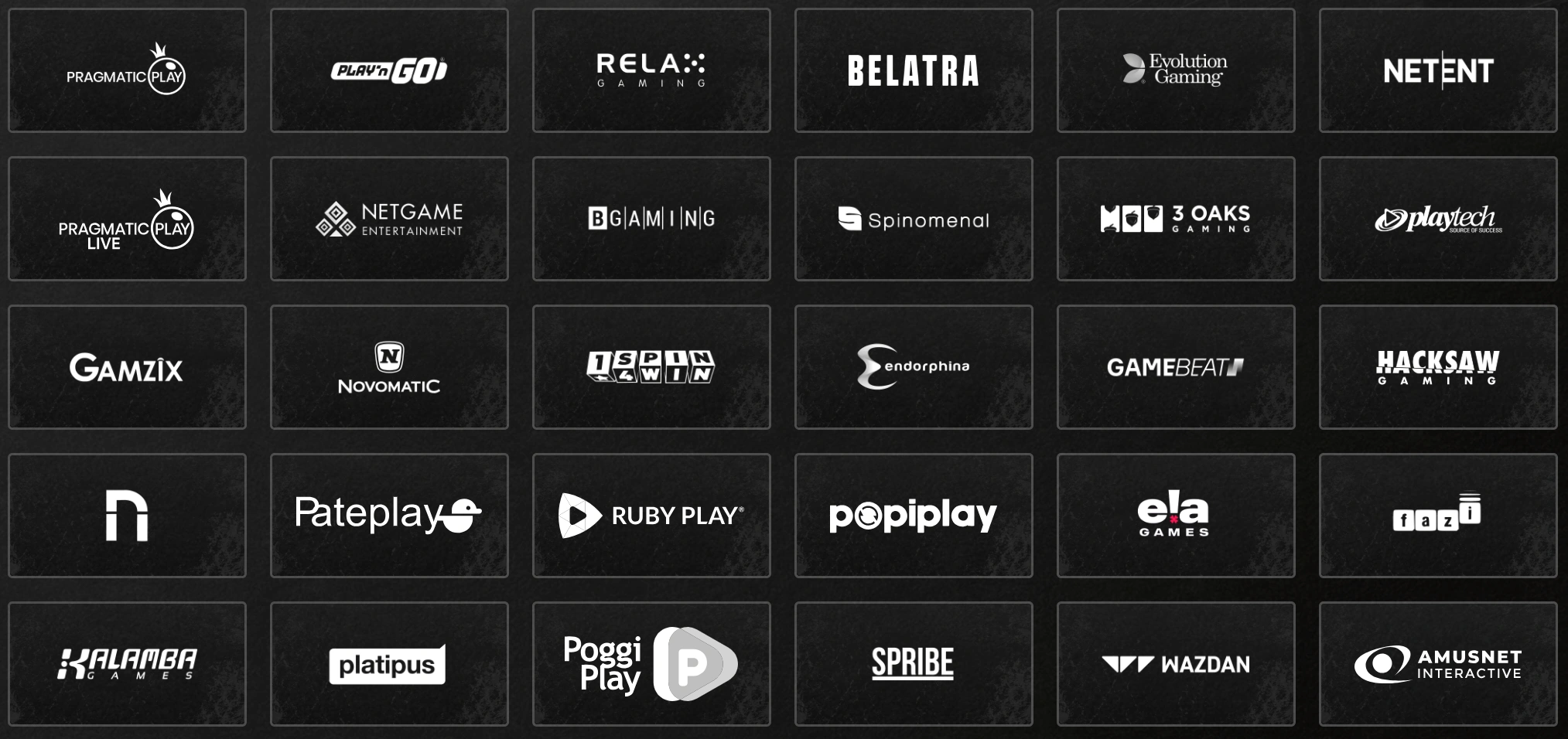 Jokery Casino Fournisseurs Diversifiés